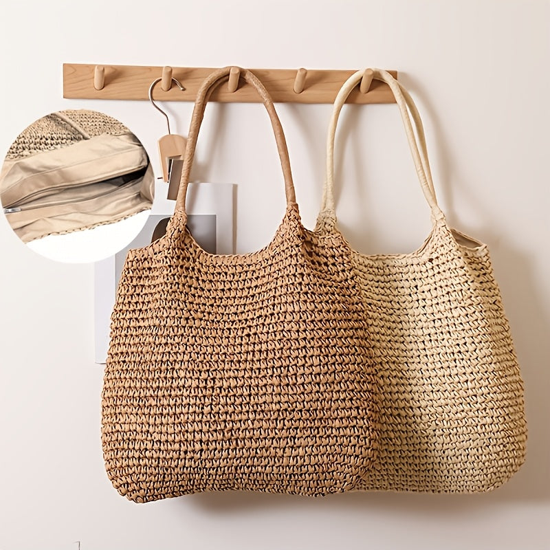 Marisol | Sac à bandoulière en paille tressée