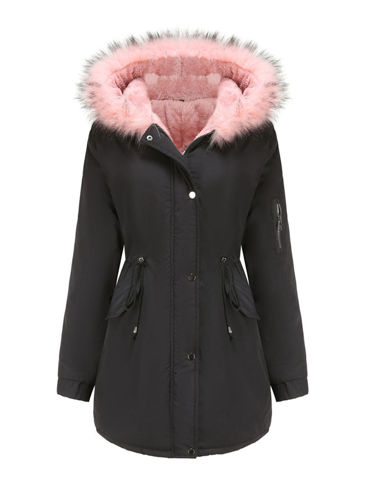 Arielle | Parka d'hiver avec doublure en fourrure douce