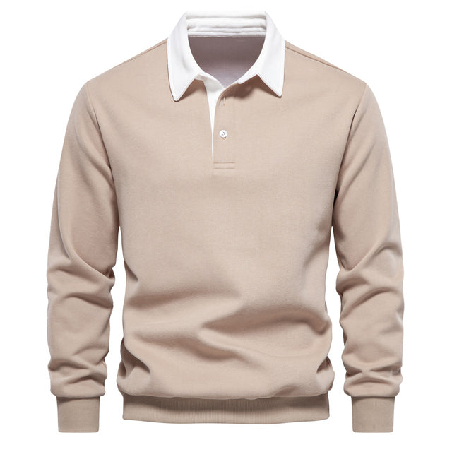 Luca™ | Pull Polo à Manches Longues