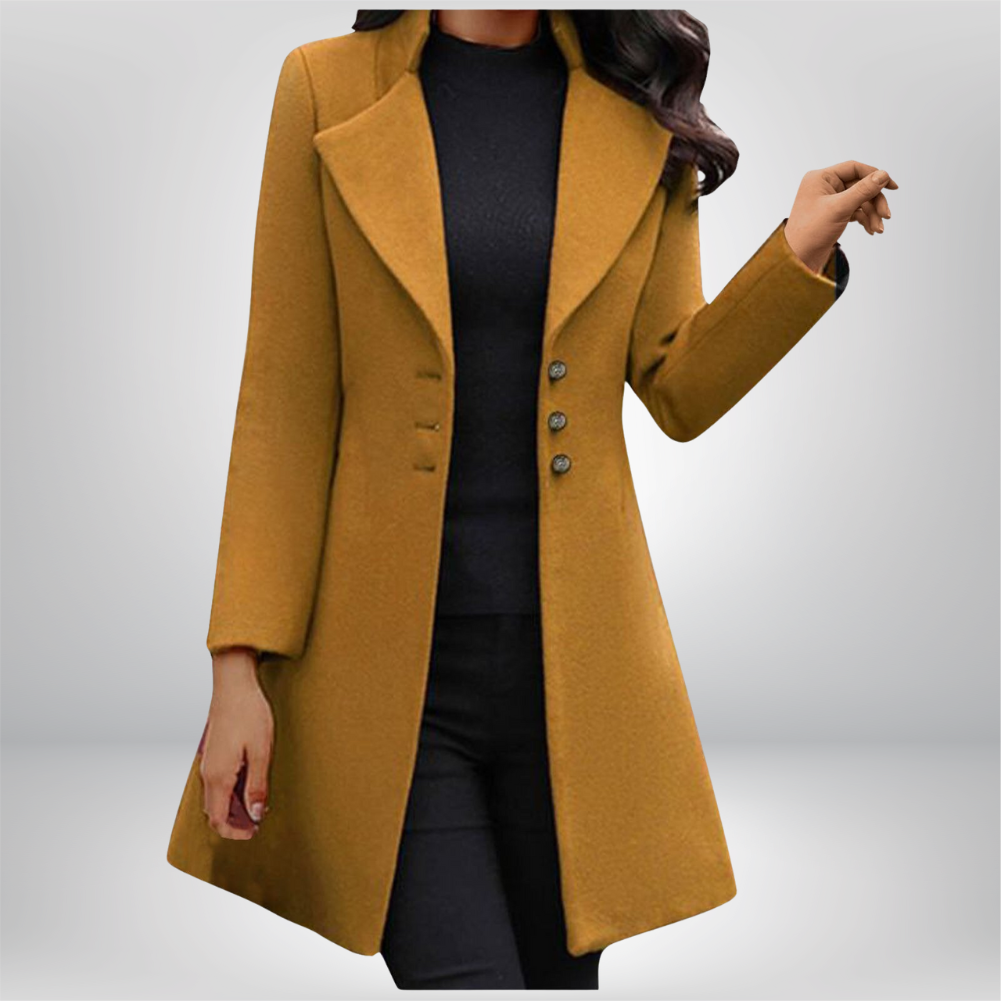 Élisia | Manteau Classique Ajusté