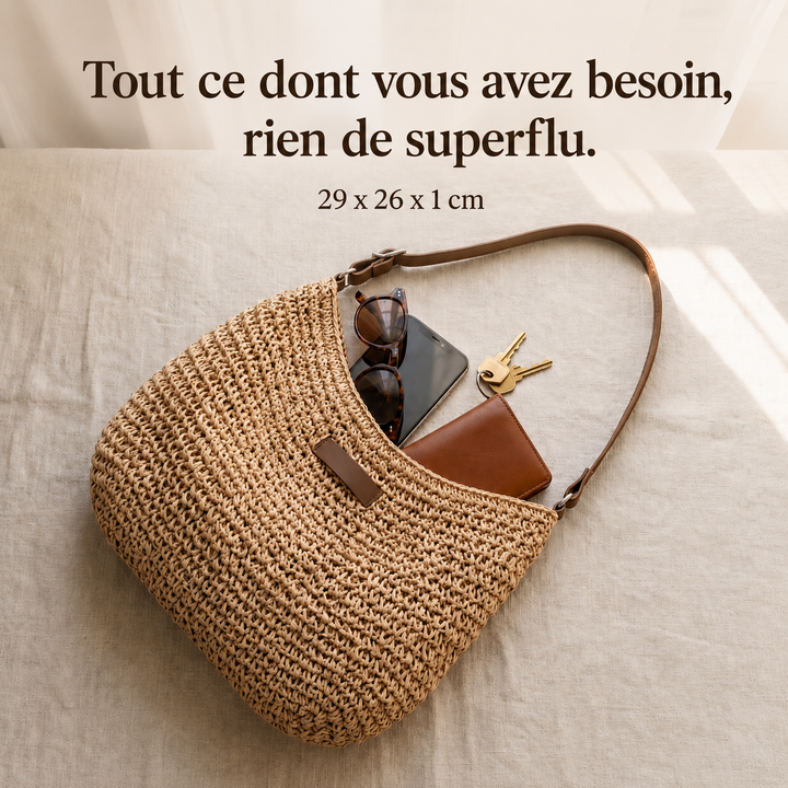 Dina | Sac tissé élégant