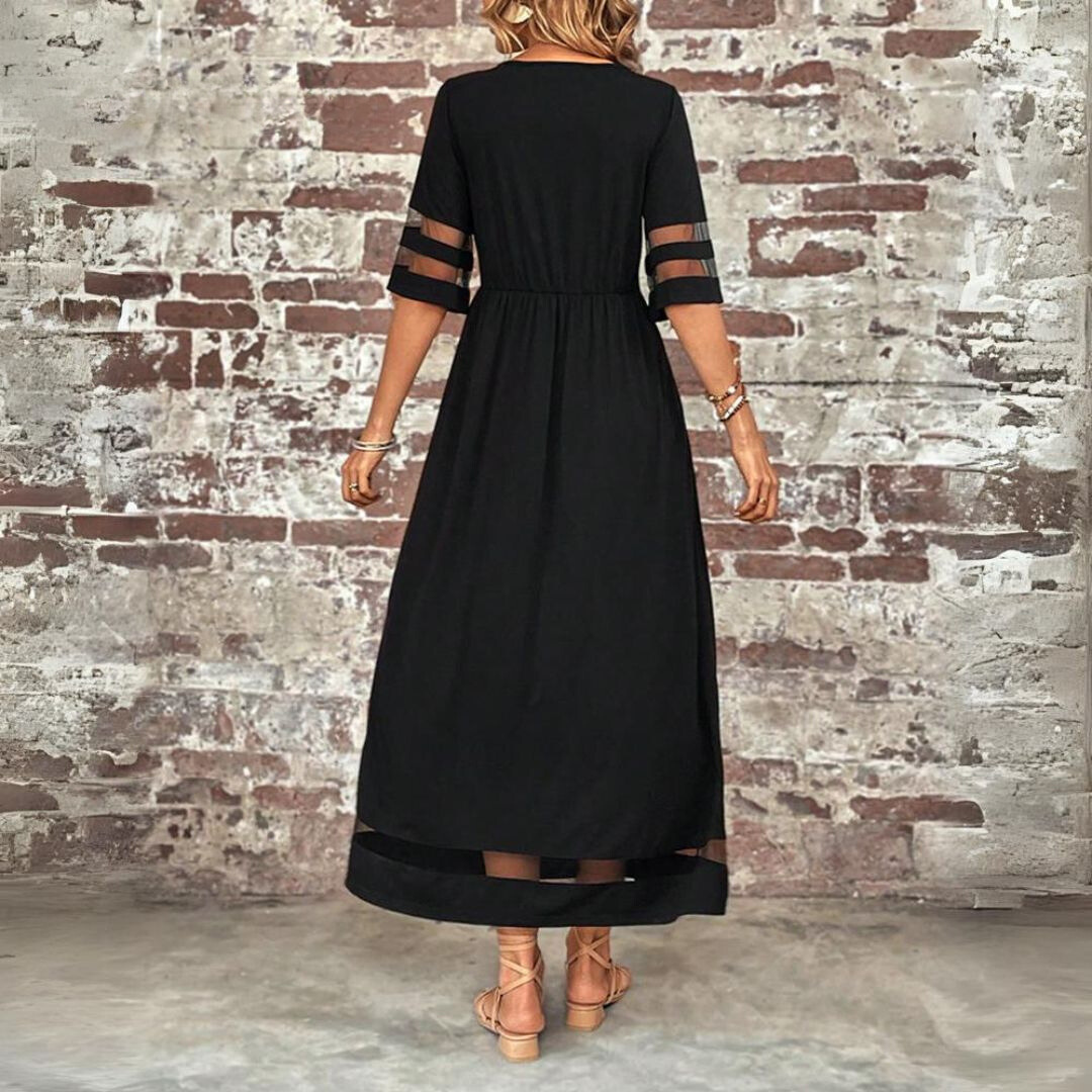 Aubrey™ | Robe midi flatteuse et lissante pour le ventre