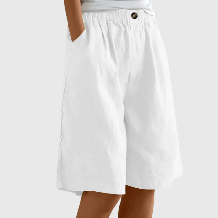 Clara – Short ample en lin