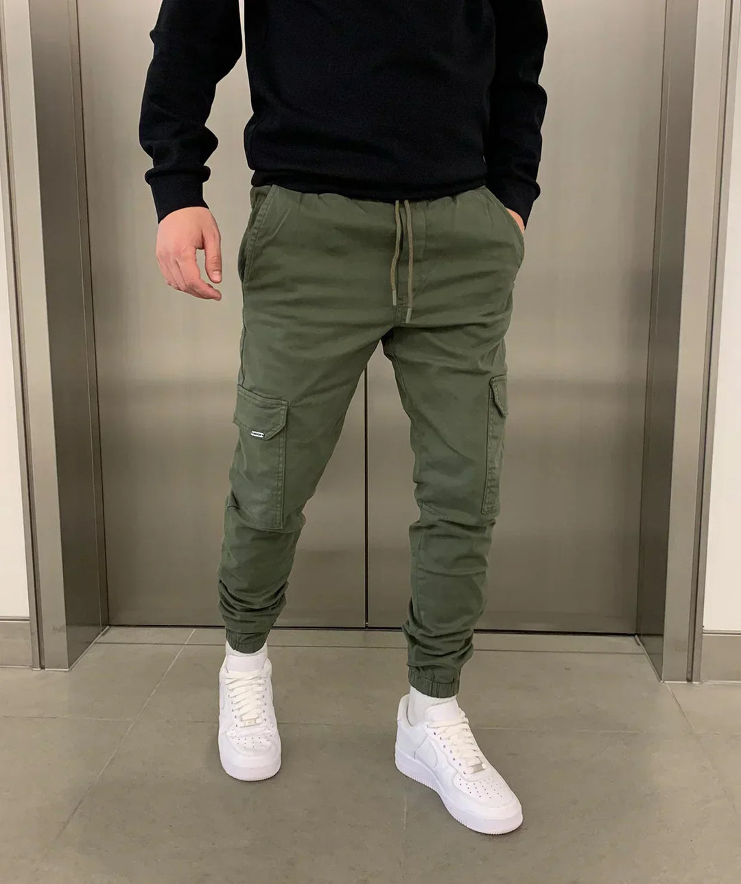 PANTALON CARGO DE COUPE JOGGER