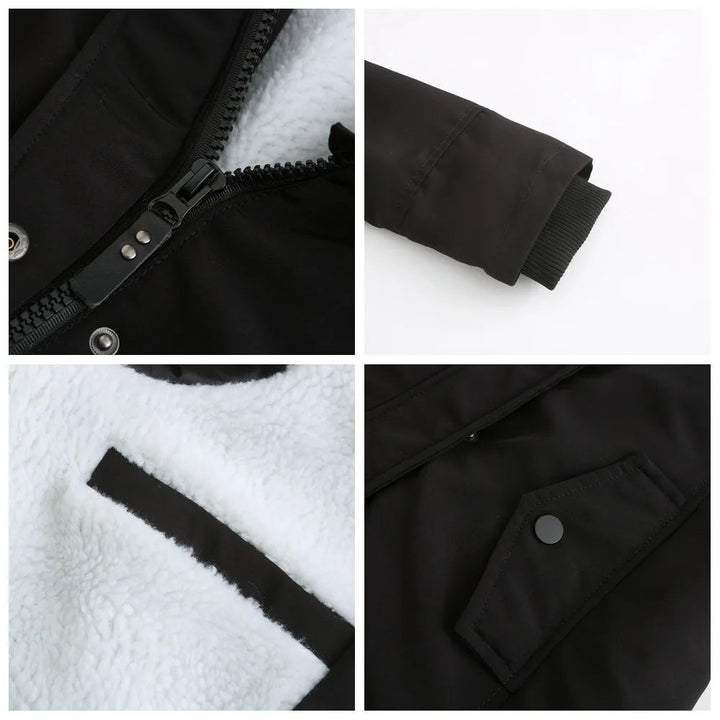 Colette | Manteau d'hiver matelassé et douillet avec capuche
