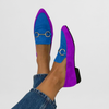 Violet / Bleu