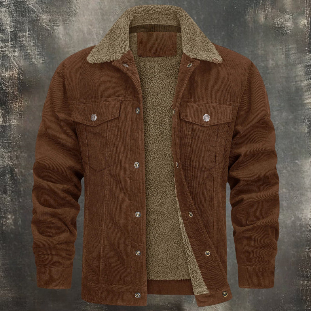 GABRIEL™ | GIACCA CORDUROY FODERATA