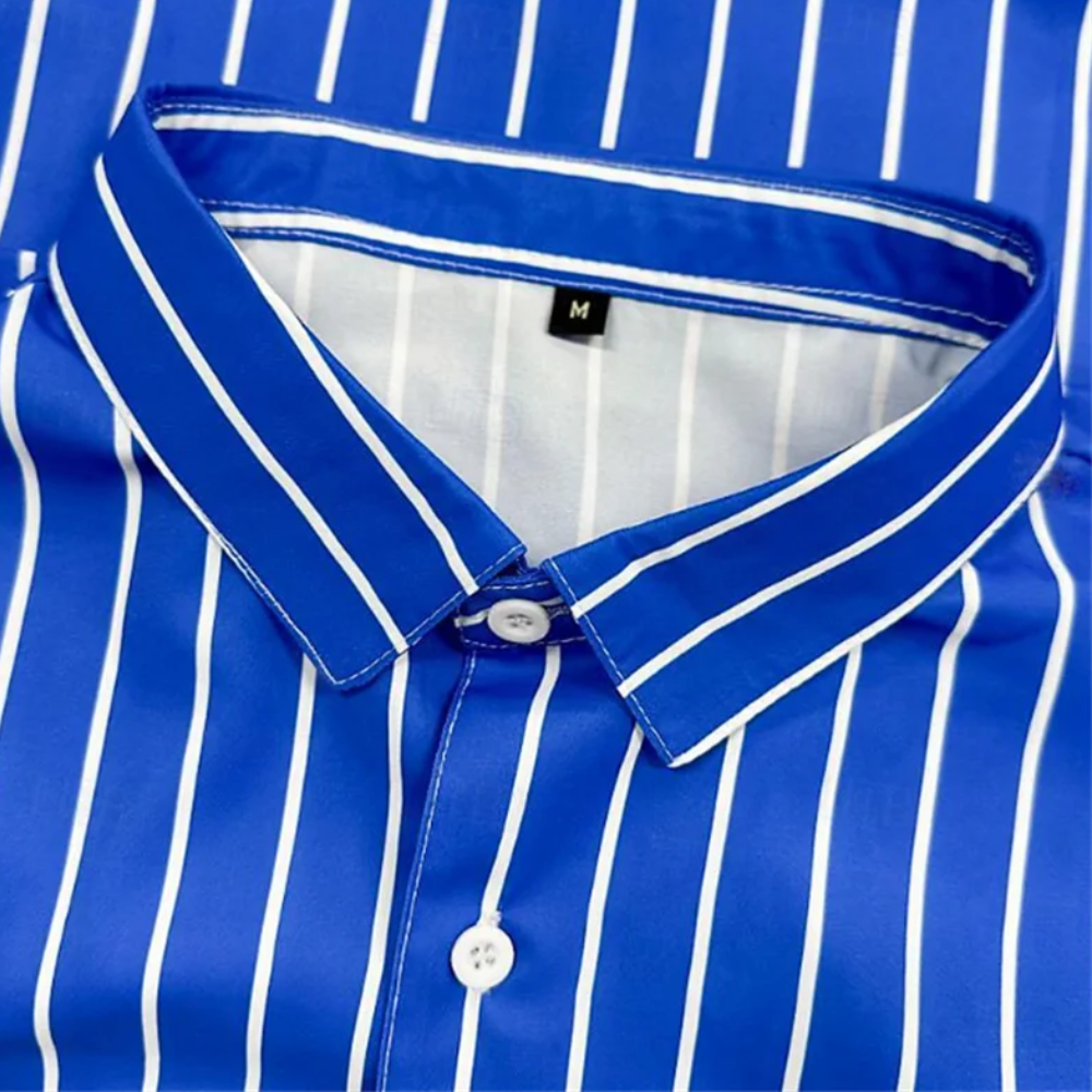 Jules™ | Chemise d'été respirante à rayures