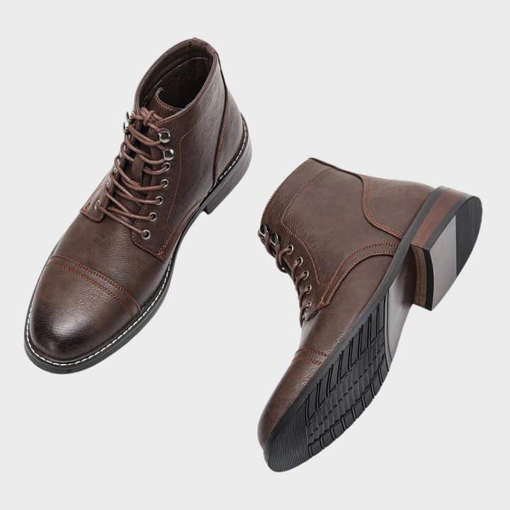 Michel ™ | Vintage chaussures en cuir