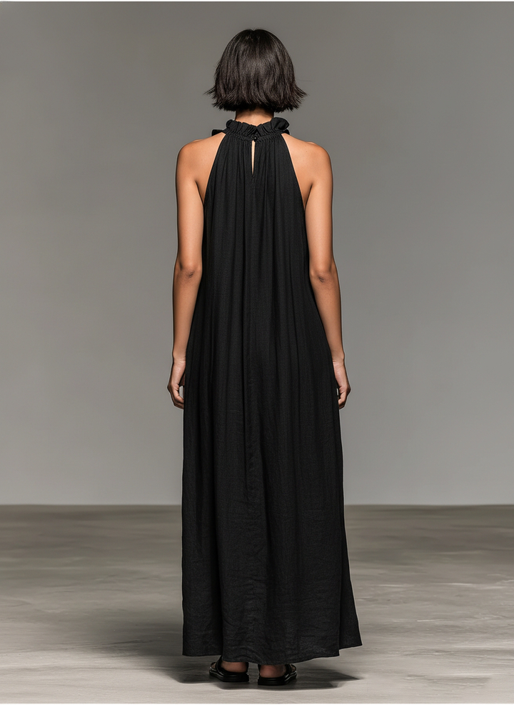 Leah | Robe longue avec poches