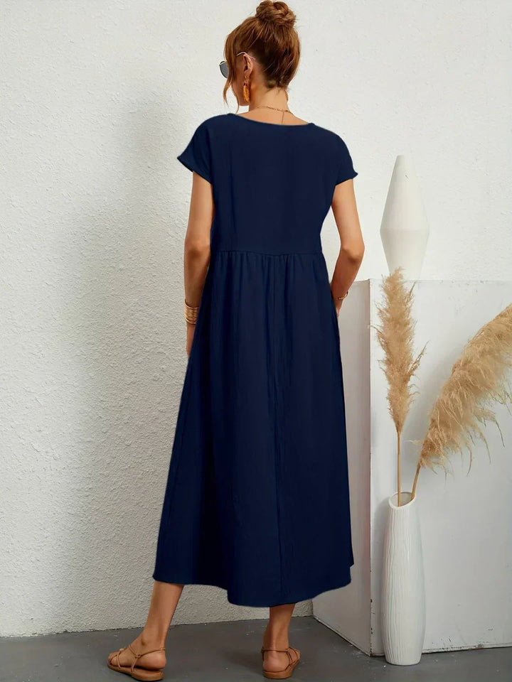 Elise – Robe midi décontractée