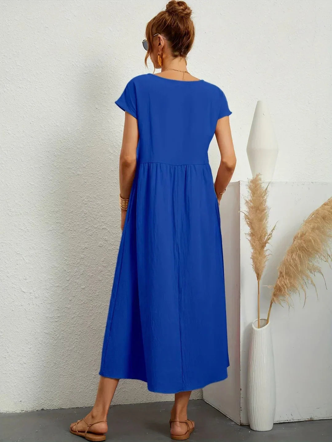 Elise – Robe midi décontractée