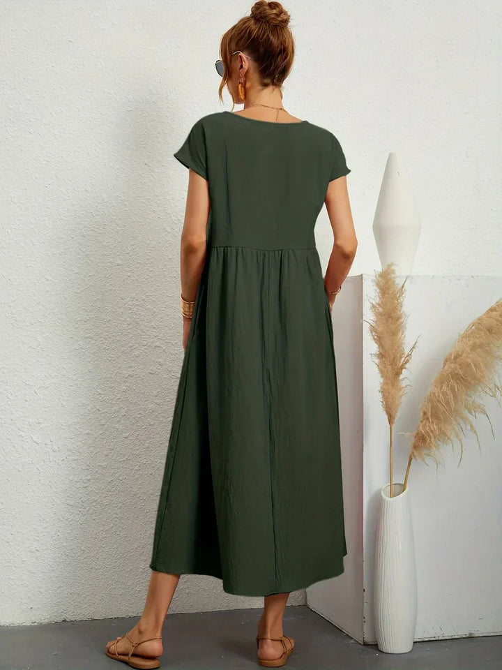 Elise – Robe midi décontractée