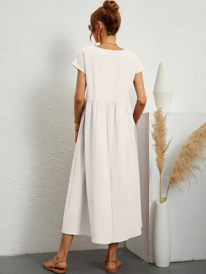 Elise – Robe midi décontractée
