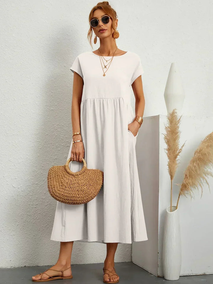 Elise – Robe midi décontractée