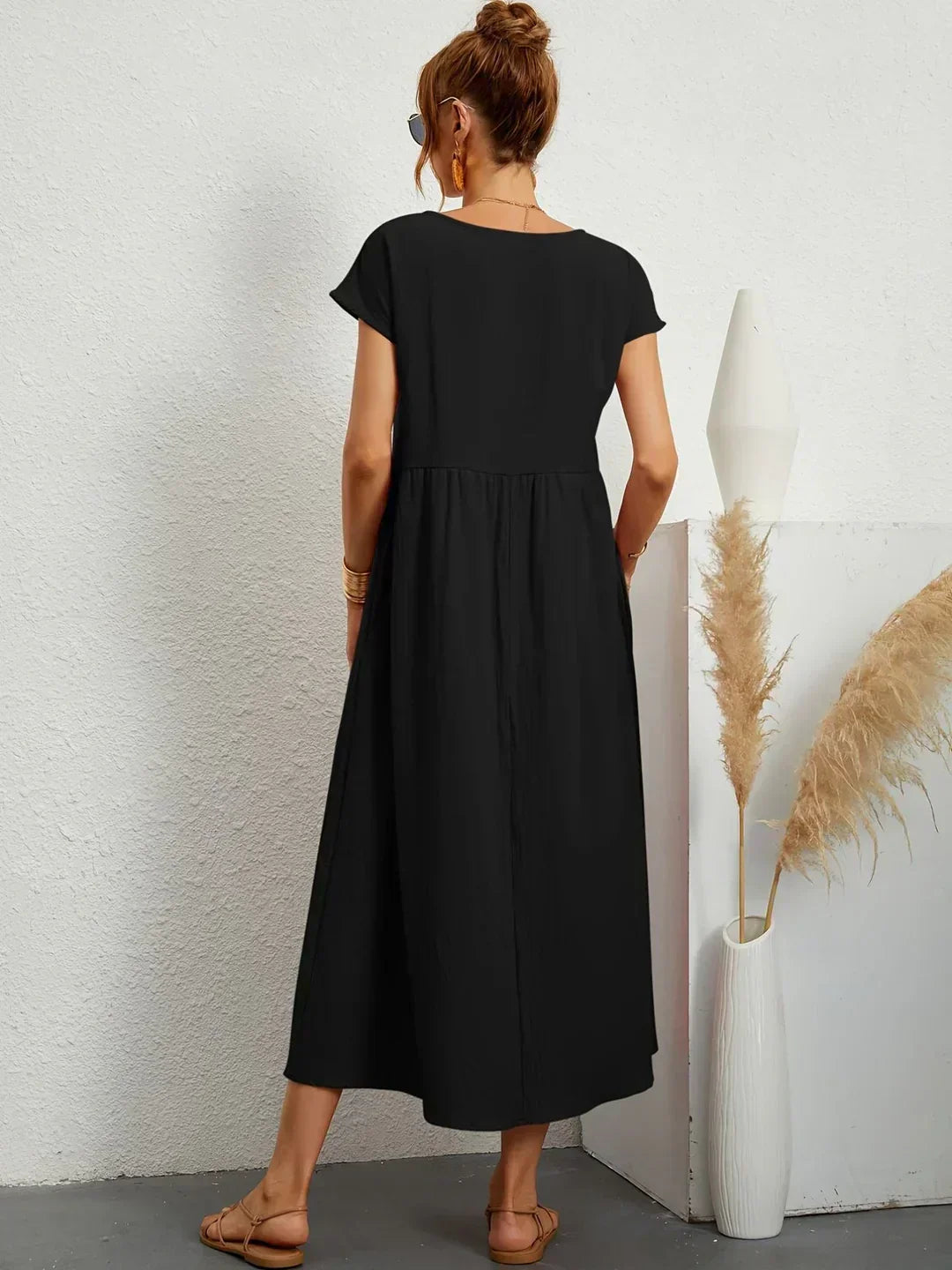 Elise – Robe midi décontractée