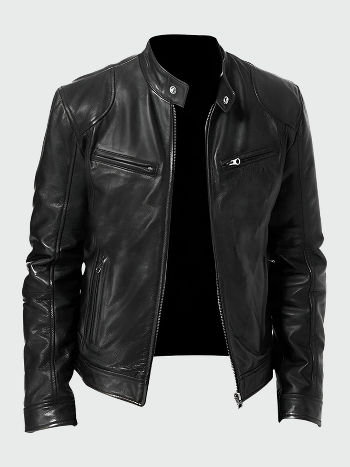 Marc™ | Veste en Cuir au Caractère Unique