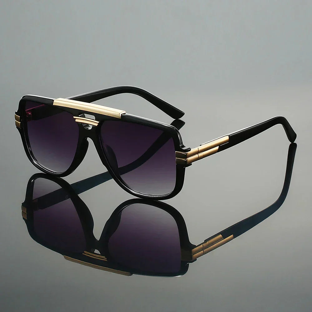 Lennox | Lunettes de soleil rétro au style souverain (1+1 GRATUIT)
