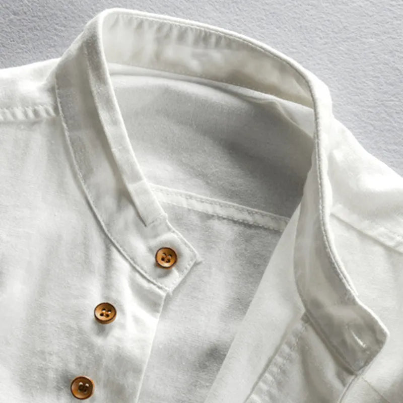Alfonds™ | Chemise Élégante Style Japonais