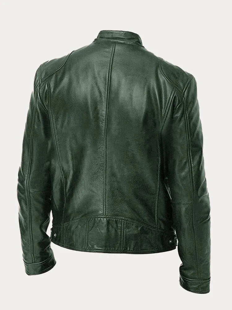 Marc™ | Veste en Cuir au Caractère Unique