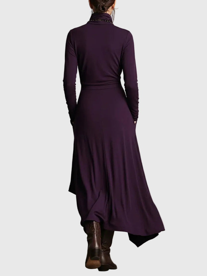 Violet | Robe Maxi Plissée
