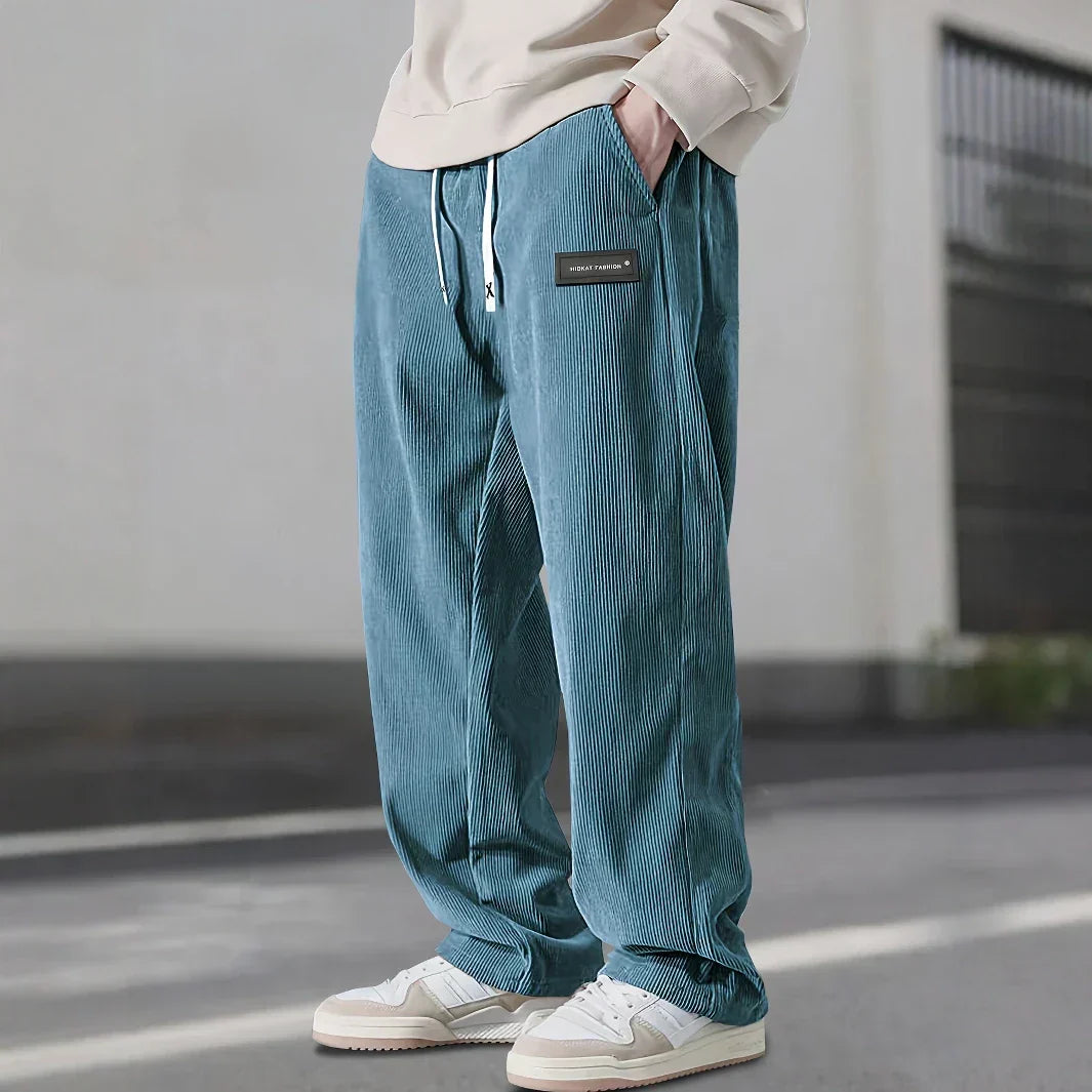 Andres | Pantalons de sport en velours côtelé