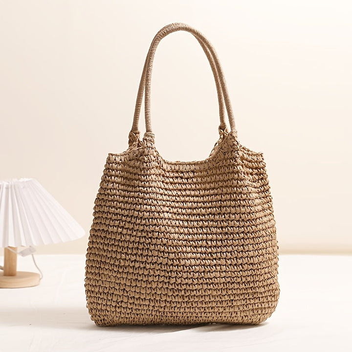 Marisol | Sac à bandoulière en paille tressée