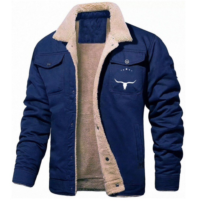Diop™ | Veste d'hiver avec intérieur en sherpa thermique