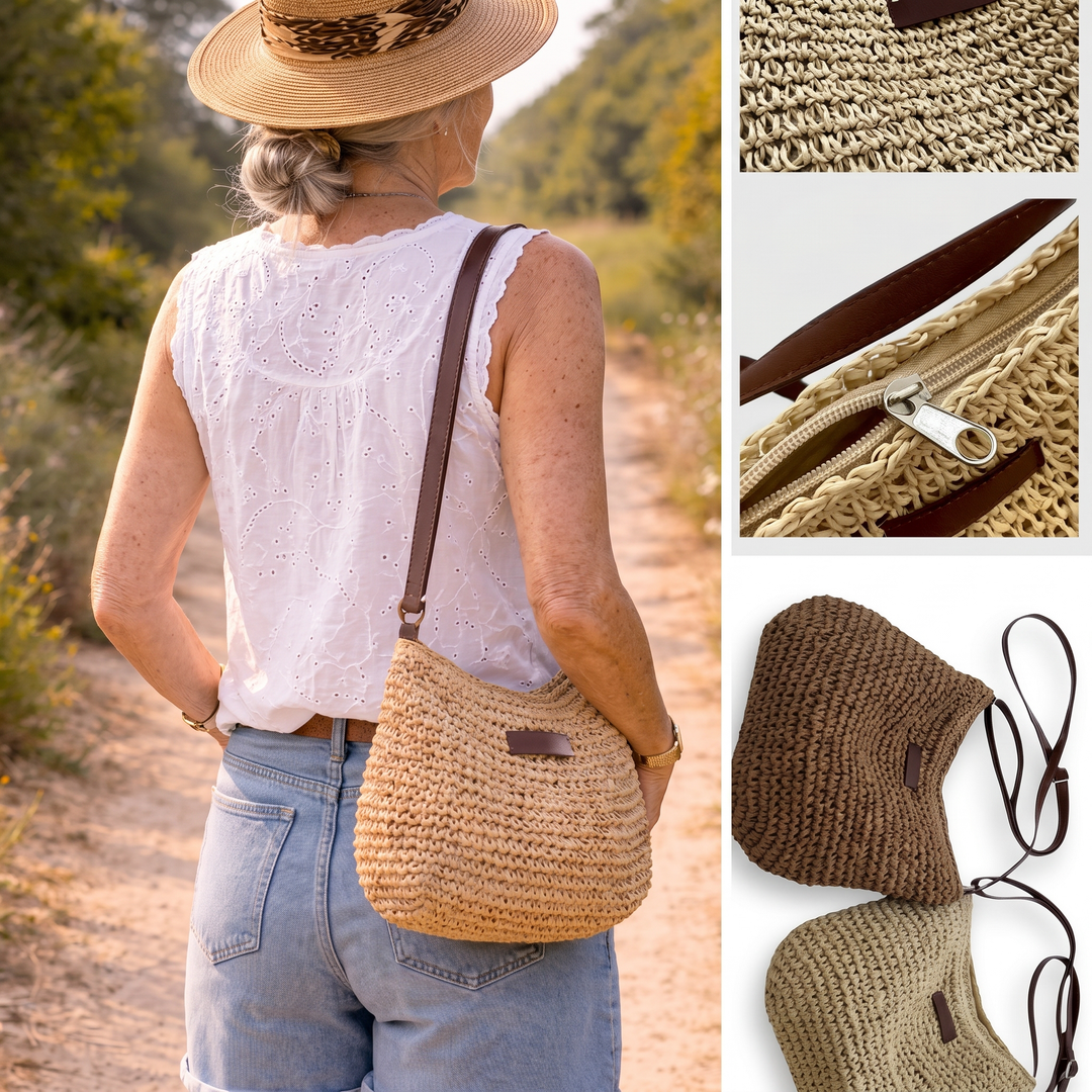 Dina | Sac tissé élégant