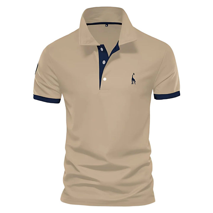 Lucas – Polo contrasté élégant