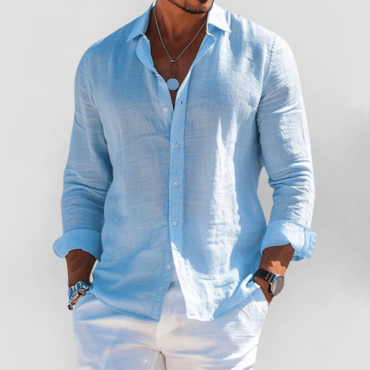 Lucas – Chemise en lin légère
